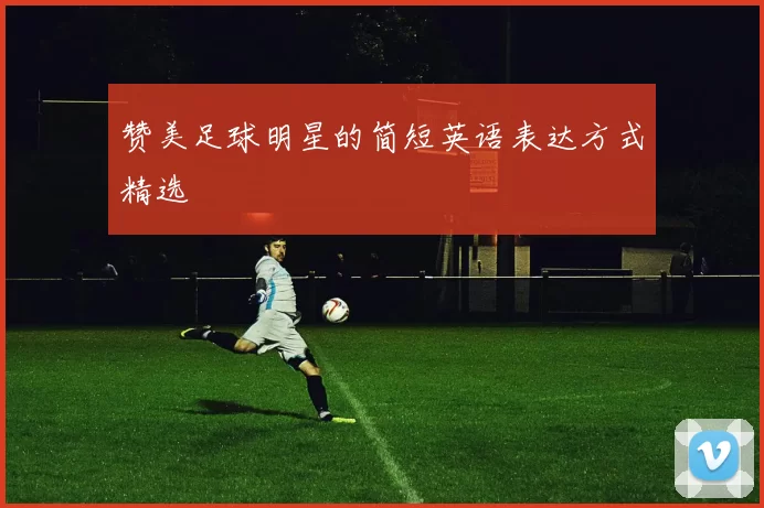 赞美足球明星的简短英语表达方式精选